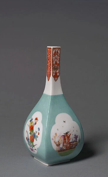 Saki Bottle, manufacturer Meissen Porcelain Factory, Germany, c. 1730 (porcelain)