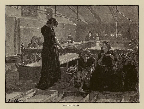 Salvation Army Shelter (engraving)