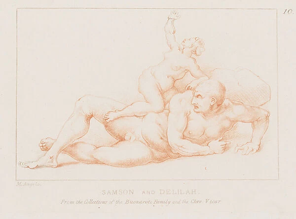 Samson and Delilah (etching)