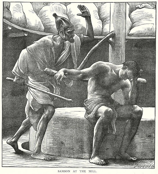 Samson at the Mill (engraving)