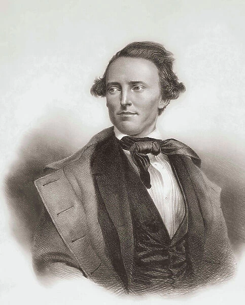 Samuel Hamilton Walker. Portrait. (print)