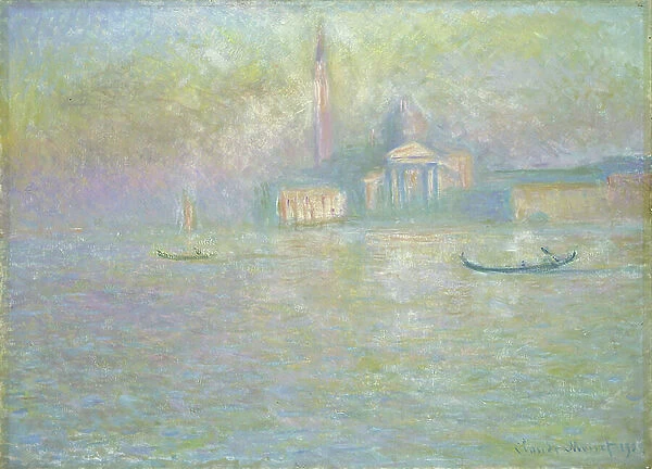 San Giorgio Maggiore, Venice, 1908 (oil on canvas)