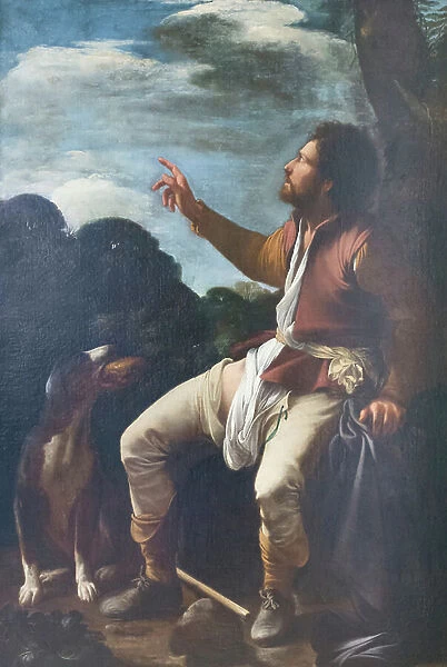San Rocco, 1611-12, Carlo Saraceni (oil on canvas)