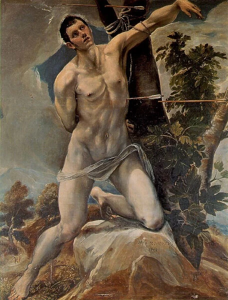 San Sebastian, 1576-79 (oil on canvas)