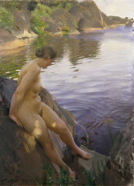 From Sandham; Fran Sandham, 1906 (oil on canvas)
