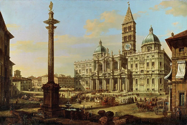 Santa Maria Maggiore, Rome, 1739 (oil on canvas)