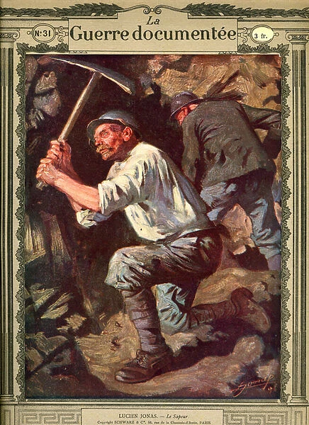 The Sapper, 1914-1916 (engraving)
