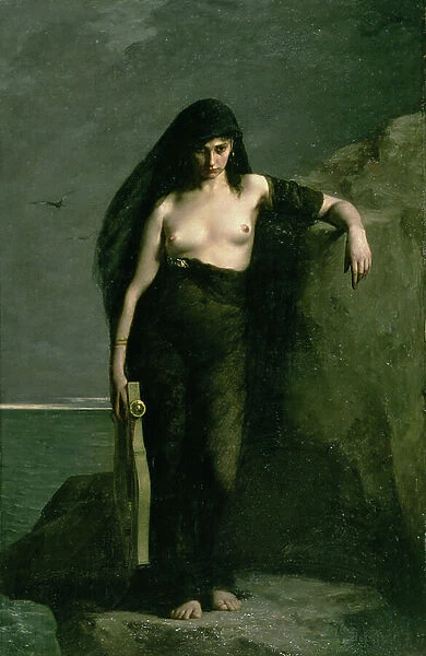 Sappho, 1877 (oil on canvas)