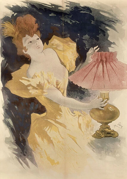 Saxoleine (Advertisement for lamp oil), France 1890 s