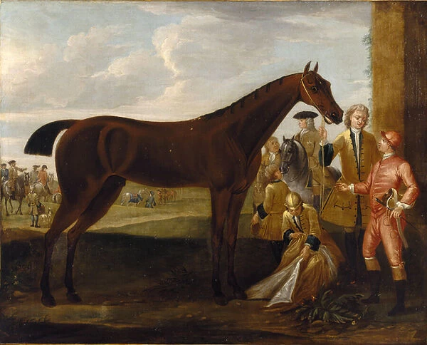 Scamp, a bay racehorse owned by the 3rd Duke of Devonshire