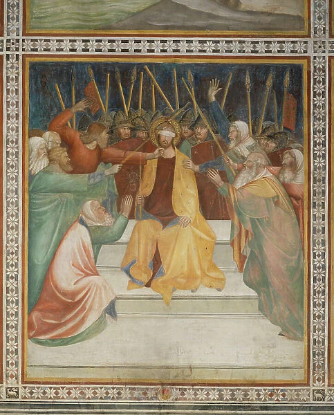 Scene from the New Testament: Crowning with Thorns (fresco)
