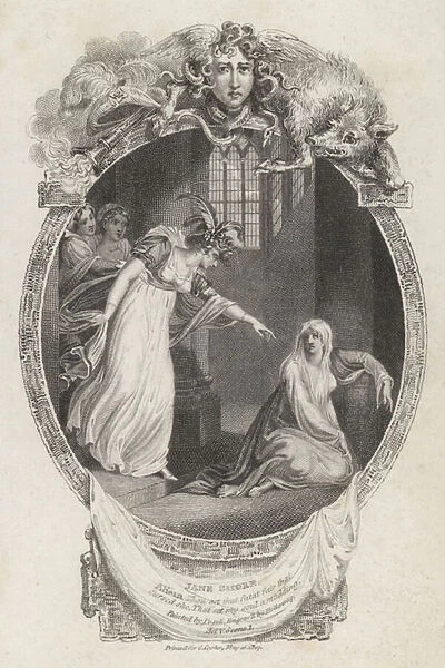 Scene from The Tragedy of Jane Shore by Nicholas Rowe (engraving)