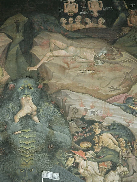 Scenes from the Inferno (fresco)