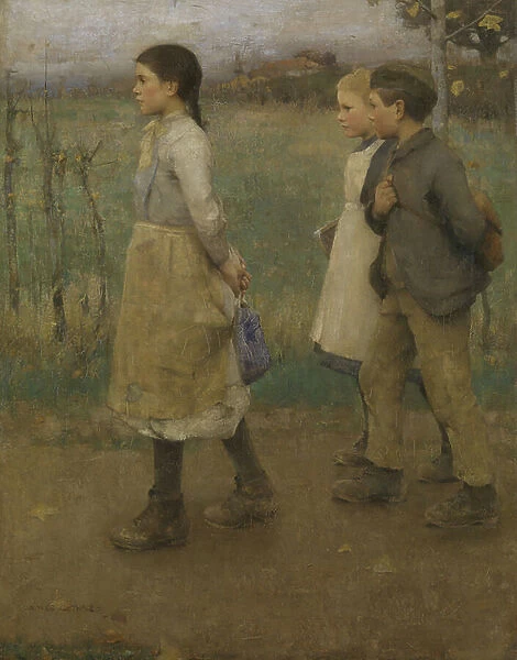 Schoolmates, 1884 (tempera on canvas)
