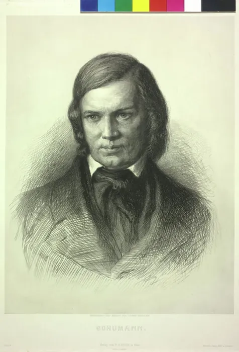 Framed Print : Schumann, 1930 (etching) Framed Print : Schumann, 1930 (etching)
