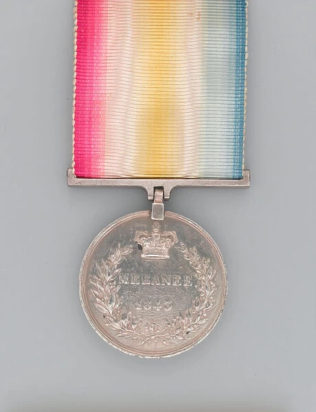 Scinde Campaign Medal 1843, Herberao Pulundah, 12th Regiment of Bombay Native Infantry (metal)