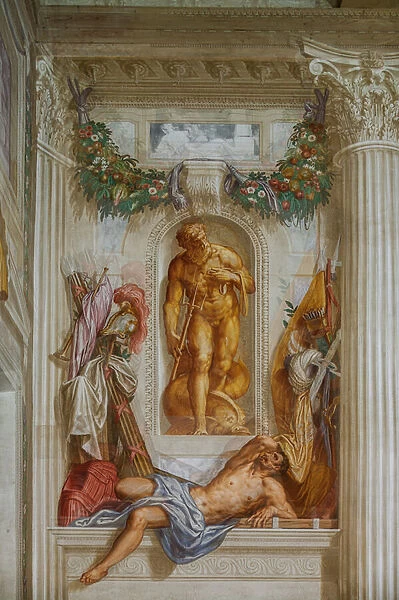 Scipios Clemency, Main Hall, c. 1565 (fresco)