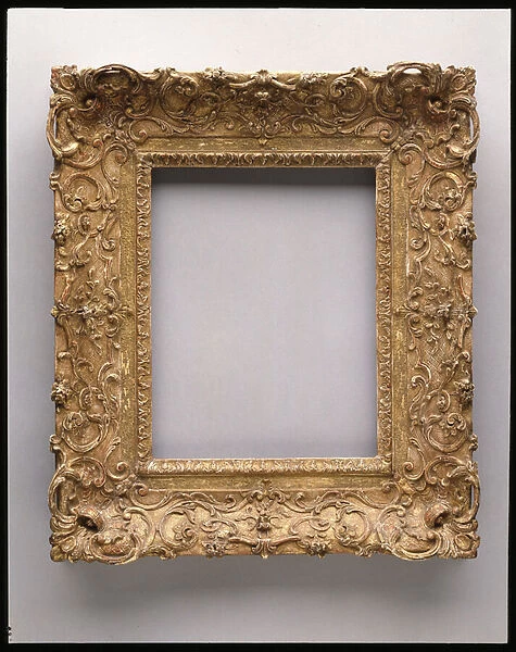 Sculpted frame (gilt wood)