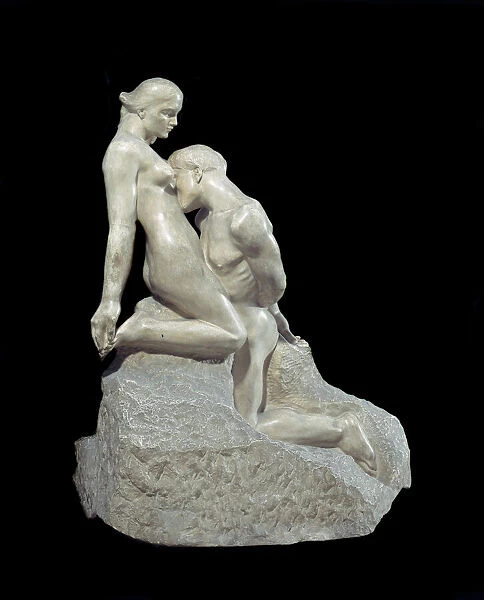 Sculpture by Auguste Rodin (1840-1917), 1889, marble. Paris, Musee Rodin