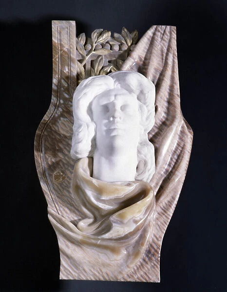 Sculpture of Orphee, 1901(onyx, bronze, marble)
