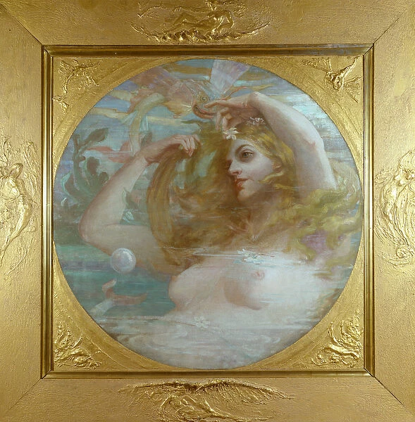The Sea Nymph, c. 1880 (oil on canvas)