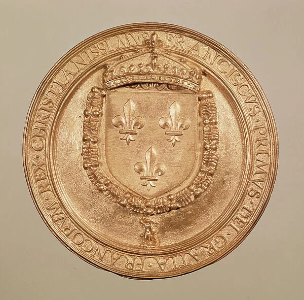 Seal of Francois I (1494-1547) (metal)