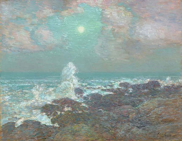 Seascape--Isles of Shoals 1902 (Oil on canvas)