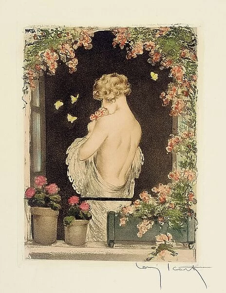 The Four Seasons: Summer, c. 1928 (hand-coloured drypoint & aquatint) (see also 745548-51)