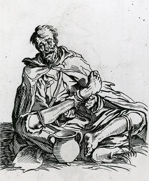 Seated Beggar (engraving)