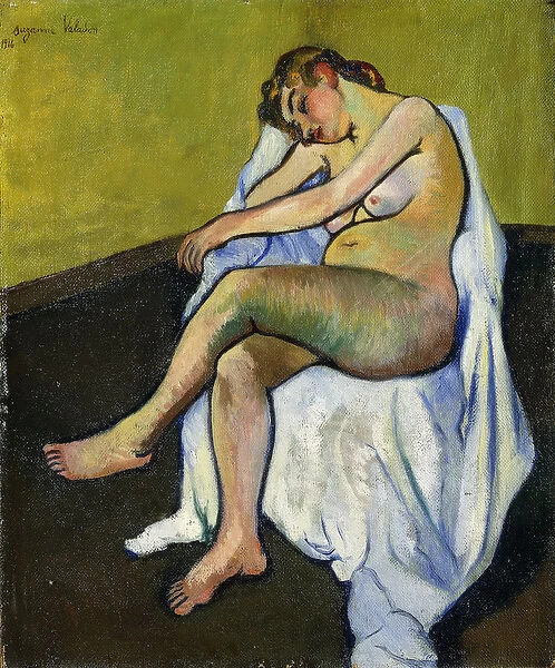 Seated Nude; Nu assis, 1916 (oil on canvas)