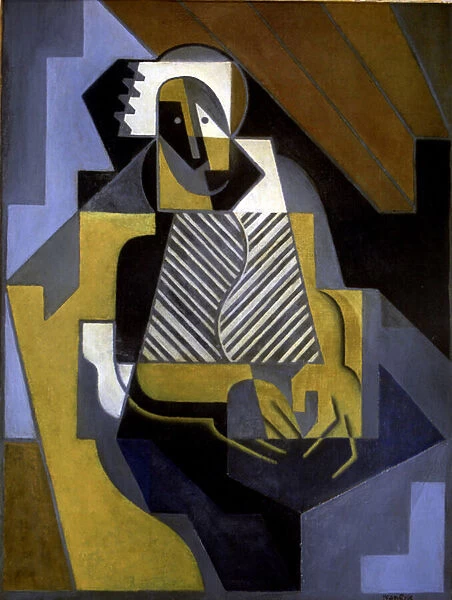 Seated Woman, c. 1915-20 (oil on canvas)