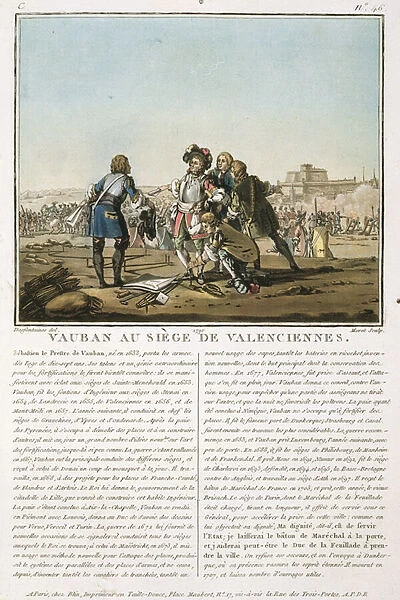 Sebastien le Prestre de Vauban (1633-1707) at the Siege of Valenciennes (1677)