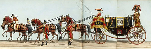 Second Carriage of the Royal Household in Queen Victorias coronation parade