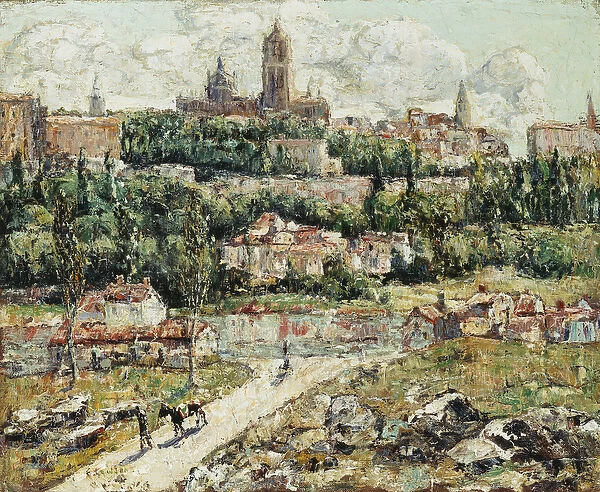 Segovia, Spain, c. 1916 (oil on canvas)
