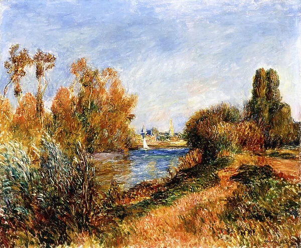 The Seine at Argenteuil, 1888 (oil on canvas)