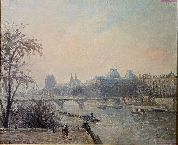 The Seine and the Louvre (oil on canvas, 1903)