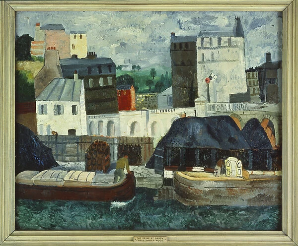 The Seine at Passy, April-May 1928 (oil on canvas)