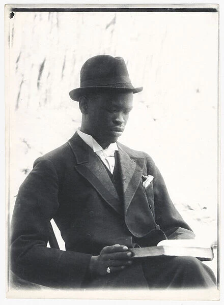 Sekhome, Khamas son, c. 1910 (platinum print)