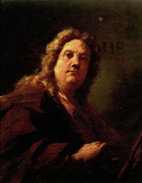 Self Portrait, 1716-17 (oil on canvas)