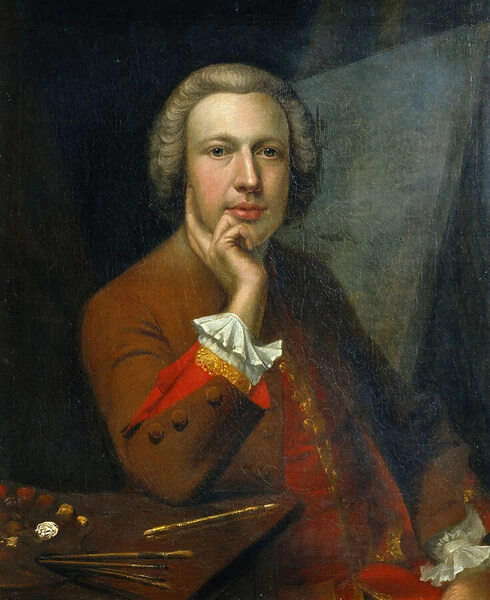 Self Portrait, 1742 (oil on canvas)