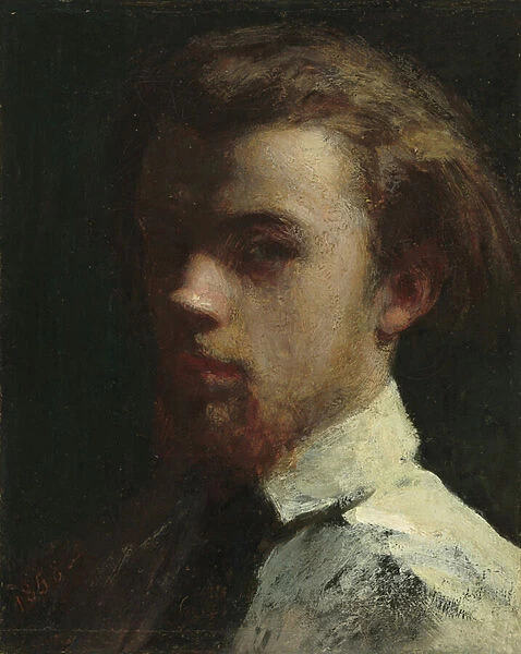 Self-Portrait, 1858 (oil on canvas)