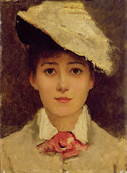 Self-Portrait, 1877 (oil on panel)