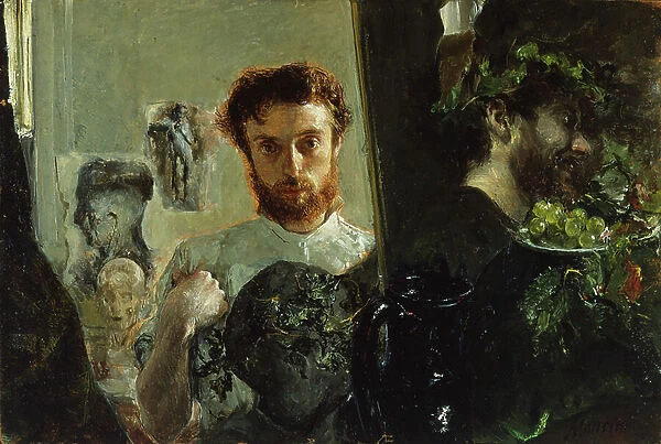 Self-portrait, 1890-1910 (oil on canvas)