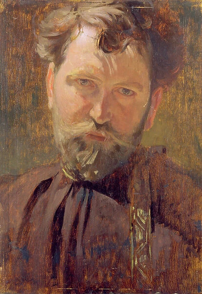 Self-Portrait (Autoportrait) by Alfons Marie (Alfons-Marie) Mucha (1860-1939)