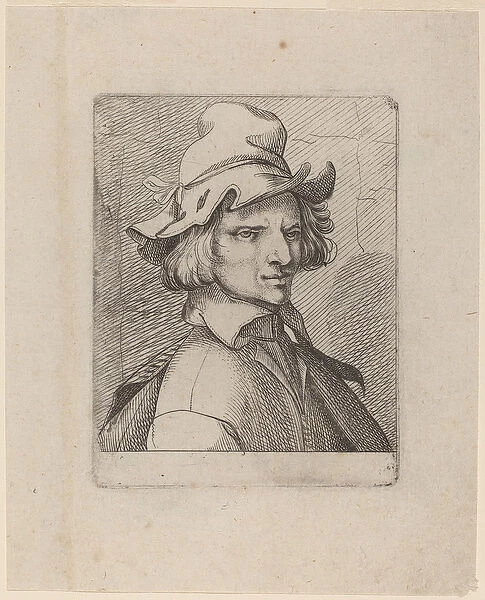 Self-Portrait, c. 1610 (etching)