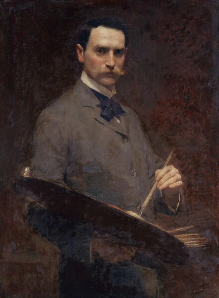 Self Portrait, c. 1896 (oil on canvas)
