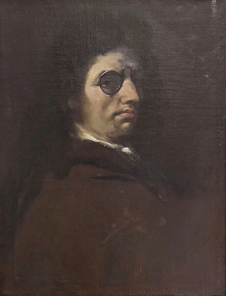 Self portrait, Luca Giordano, 17th century (oil on canvas)