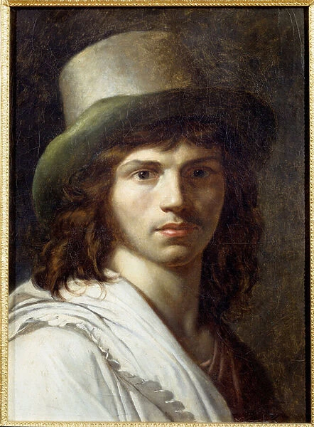 Self Portrait Painting by Anne Louis Girodet de Roucy-Trioson