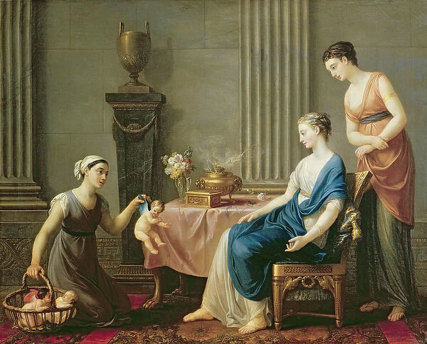The Seller of Loves, 1763 (oil on canvas)