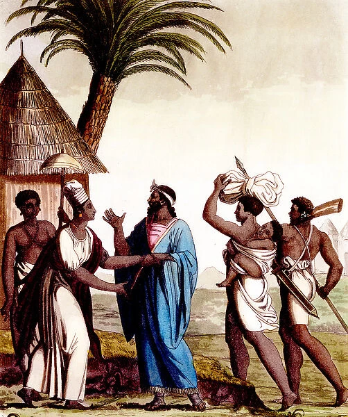 Senegal & Gambia, 1820s-30s (colour litho)